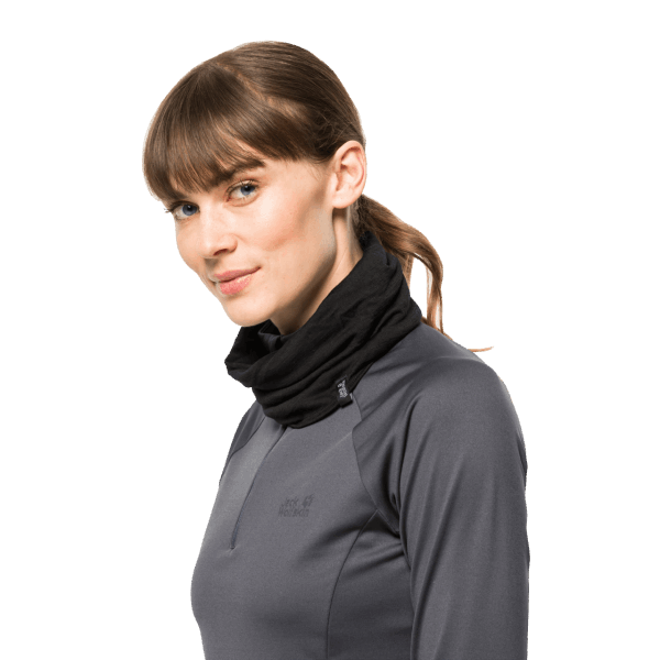 Zwarte Beste Jack Wolfskin Merino Hoofddeksel