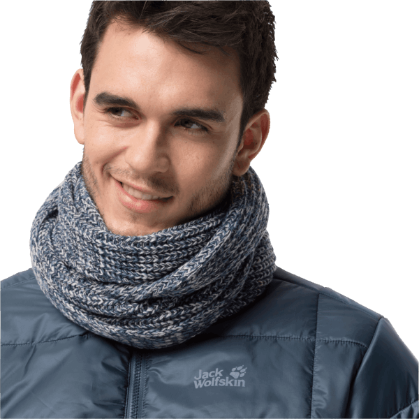 Sneeuwvlaag Loopcollectie Jack Wolfskin Nachtblauw