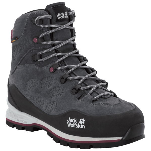 Origins Wildernis Xt Texapore Half Jack Wolfskin Ebbenhout Bordeaux Voor Dames