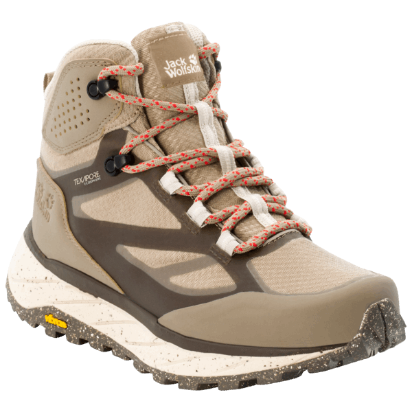 Terraventure Texapore Mid Origin Jack Wolfskin Beige-lichtbeige Voor Dames