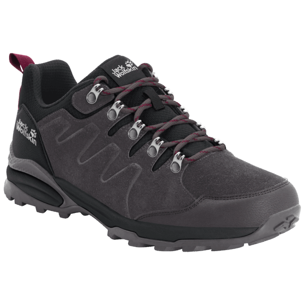 Jack Wolfskin Donkere Staal-paarse Dames Refugio Texapore Lage Merken