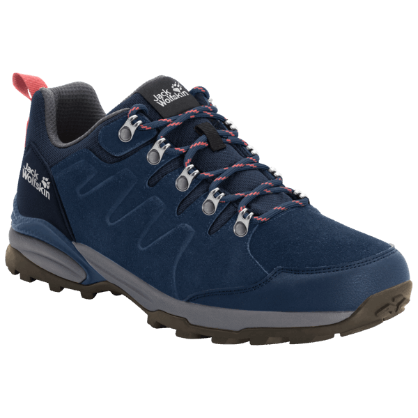 Jack Wolfskin Hot Donkerblauw-grijs Dames Refugio Texapore Laag