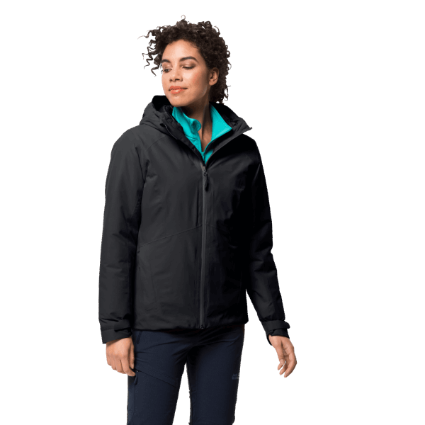 Black Jack Wolfskin Collections Argon Stormjack Voor Dames