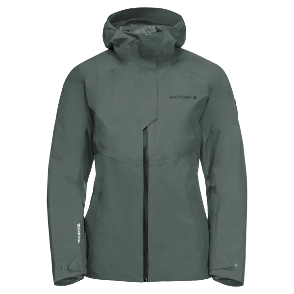 Fashion Jack Wolfskin Atletische 5in1 Dames Hedge Groen