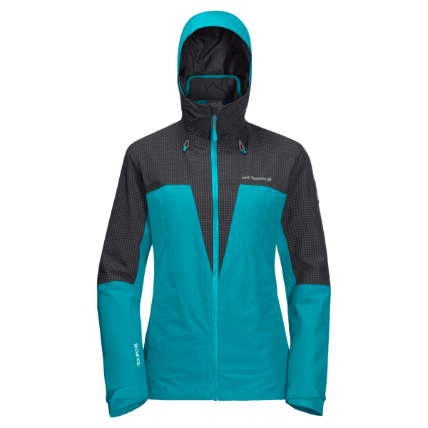 Dames Dna Rhapsody 3in1 Jack Wolfskin Dark Cyaan Origin