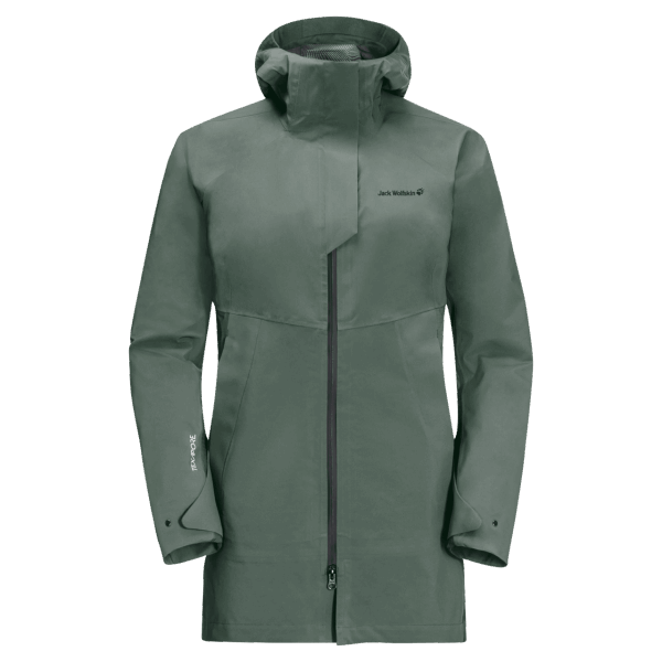 Dames Sportjas Origineel Jack Wolfskin Hedge Groen