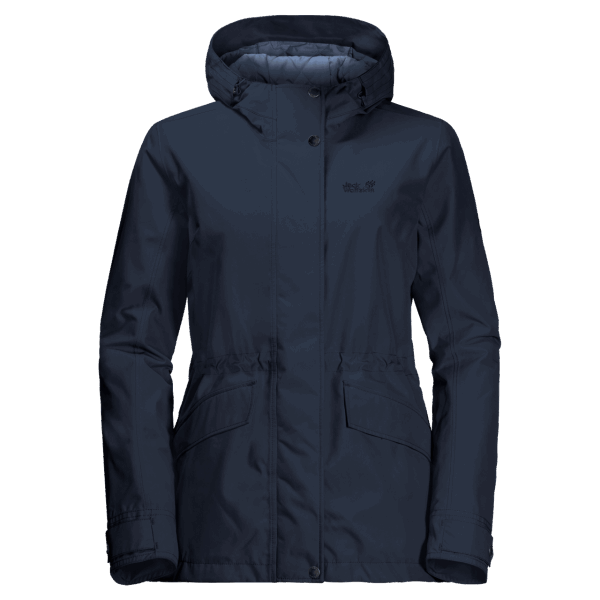 Brands Jack Wolfskin Lake Louise Damesjack Nachtblauw