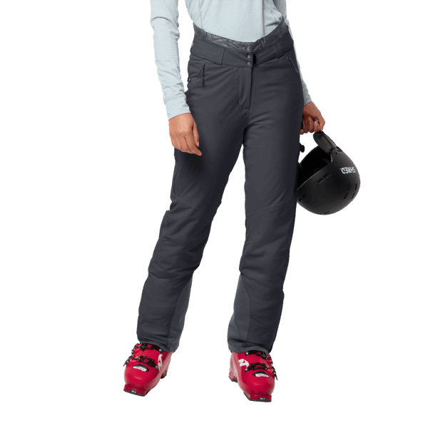 Hot Ebony Dames Snow Summit Broek Jack Wolfskin