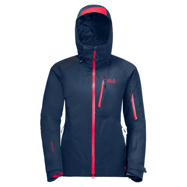 Snow Summit Damesjack Dark Indigo Collectie Jack Wolfskin