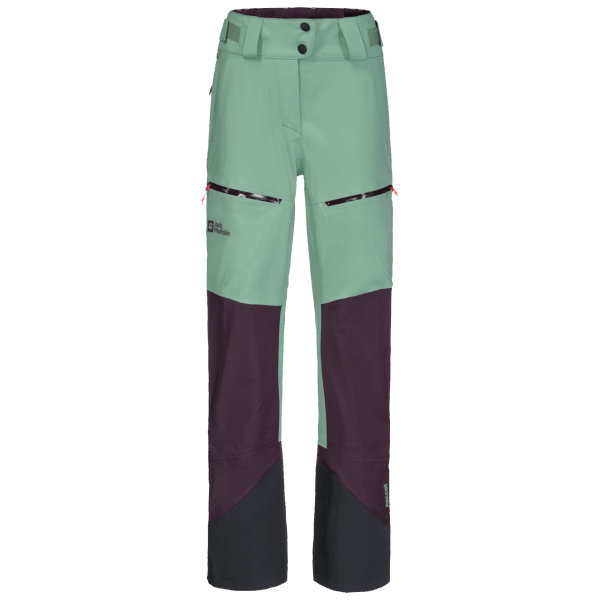 Dames Alpspitze 3l Broek Graniet Groen Oorsprong Jack Wolfskin