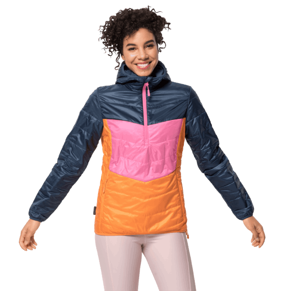Donker Indigo Jack Wolfskin 365 Flash-overheadjack Voor Dames