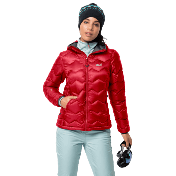 Helder Rood Argo Peak Damesjack Van Het Merk Jack Wolfskin