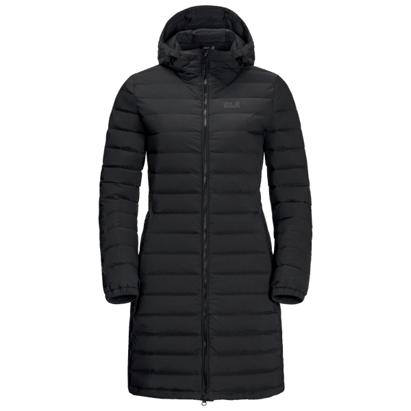 Dames Glowing Mountain Jas Jack Wolfskin Origin Zwart