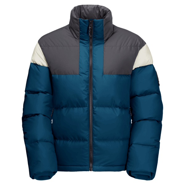 Dames 365 Onverschrokken Donsjack Originele Poseidon Blauwe Jack Wolfskin