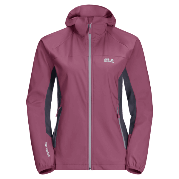 Dames Eagle Peak Ii Softshell Best Violet Quartz Jack Wolfskin