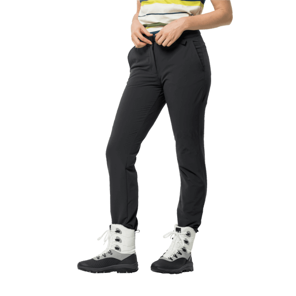 Zwarte Dames Winter Lifestyle Broek Collectie Jack Wolfskin