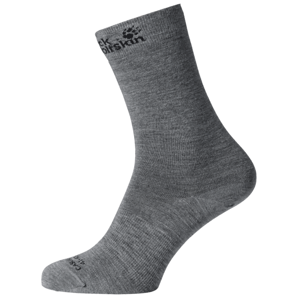 Origins Merino Klassieke Snit Sokken Jack Wolfskin Grey Heather