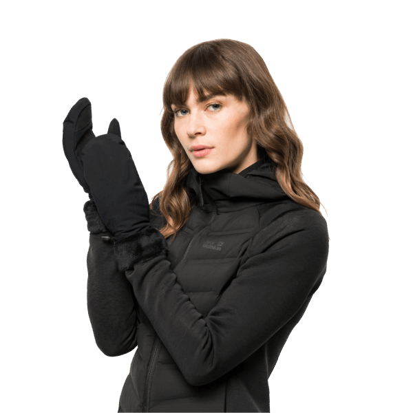 Brands Jack Wolfskin Zwarte Stormlock Highloft Want Voor Dames