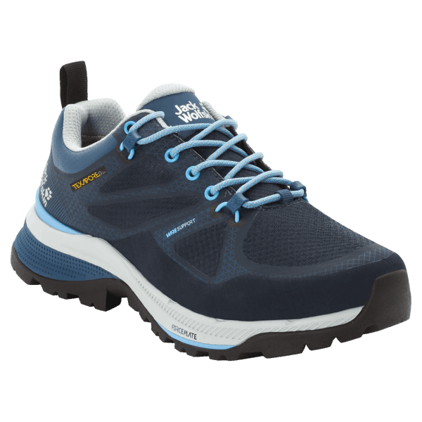 Jack Wolfskin Force Striker Texapore Low Nieuw Donkerblauw-lichtblauw Voor Dames