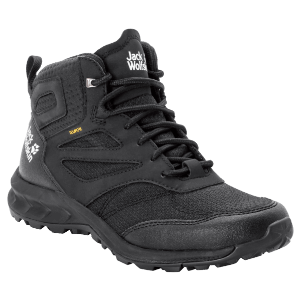 Zwarte Collecties Jack Wolfskin Dames Bos Texapore Mid