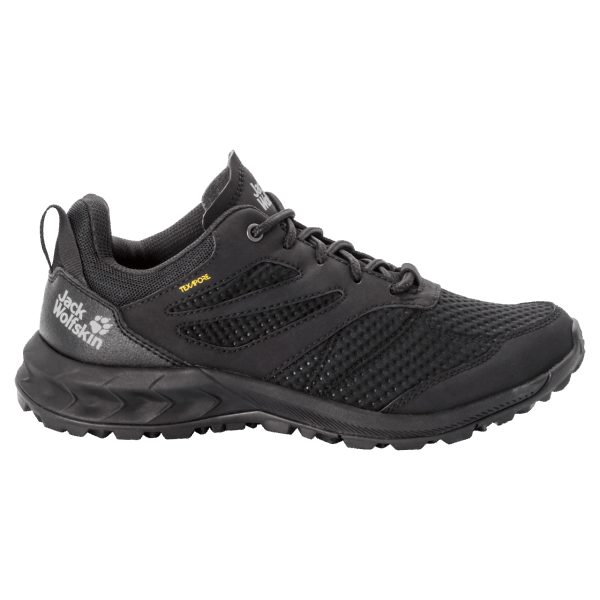 Zwarte Origine Woodwood Texapore Low Jack Wolfskin Voor Dames