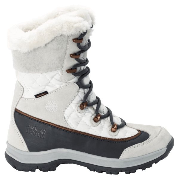 Best Jack Wolfskin Cold Bay Texapore High Wit-zilver Voor Dames