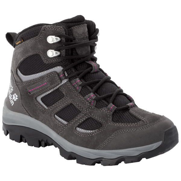 Dames Vojo 3 Texapore Mid Merk Jack Wolfskin Donker Staal-paars