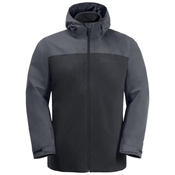 Heren Taubenberg 3in1 Jas Jack Wolfskin Phantom Origineel