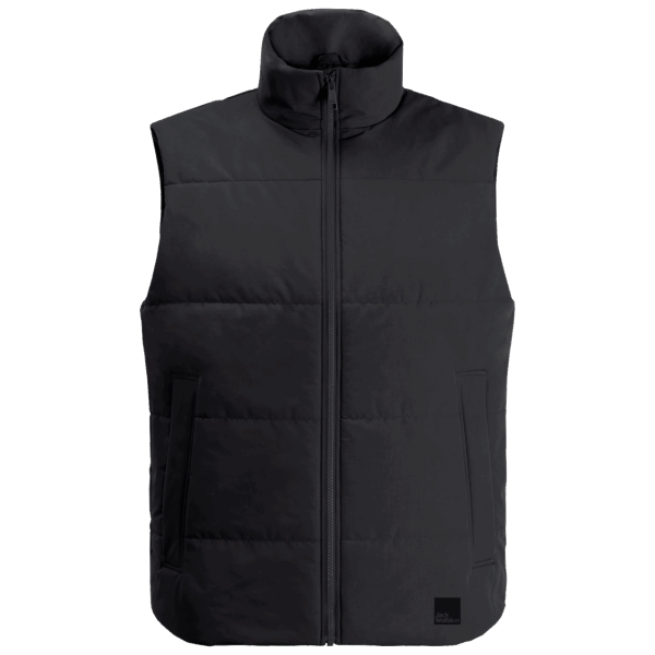 Black Fashion Heren White Frost Vest Jack Wolfskin