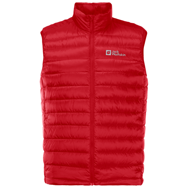 Heren Pack & Go Donsvest Origin Adrenaline Red Jack Wolfskin