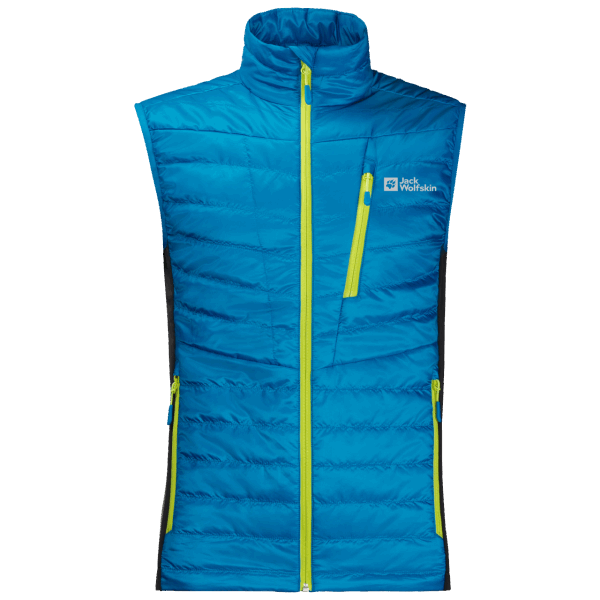 Heren Routeburn Pro Geïsoleerd Vest Blauw Pacific Jack Wolfskin Collecties