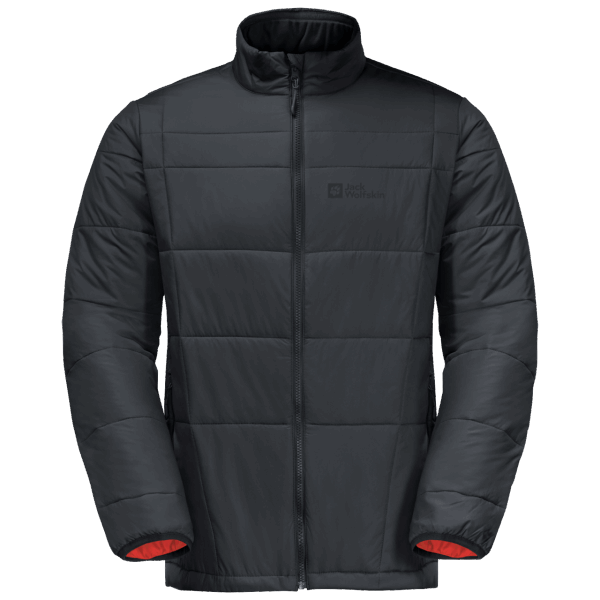 Heren Geïsoleerde Bergland Jas Origins Jack Wolfskin Phantom
