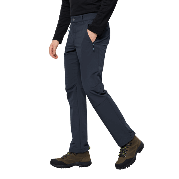 Jack Wolfskin Nieuwe Heren Activa Xt Broek Nachtblauw