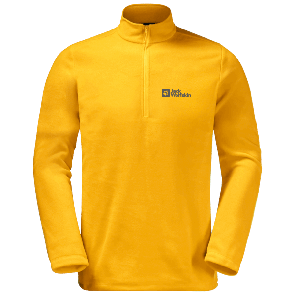 Forse Gele Xt Taunus Jack Met Halve Rits Wolfskin Origineel Heren