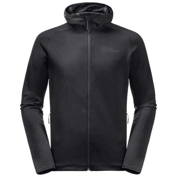 Black Jack Wolfskin Merk Baiselberg Heren Capuchon Met Volledige Ritssluiting
