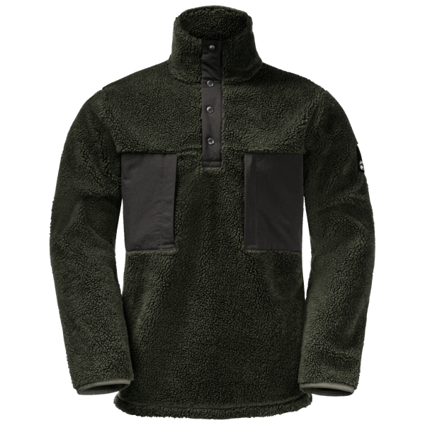 Jack Wolfskin Antieke Groene Pank Snap-collecties Voor Heren