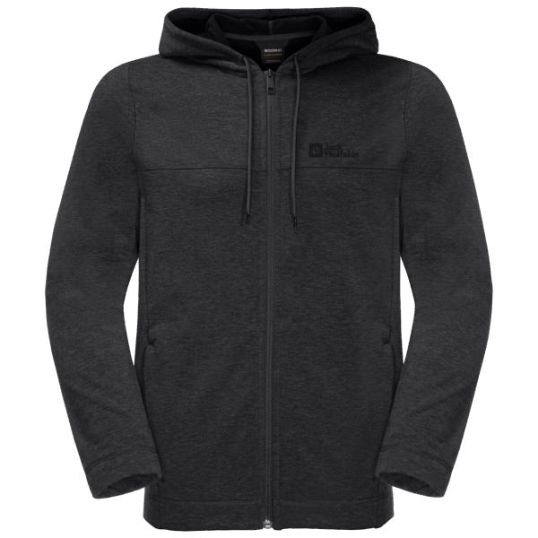 Jack Wolfskin Heren Waldsee Jack Met Capuchon Zwart Merk