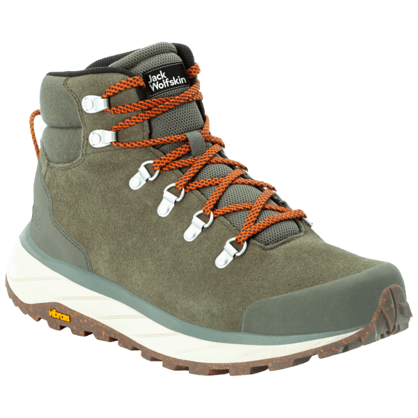 Brands Kaki-oranje Jack Wolfskin Heren Terraventure Urban Mid