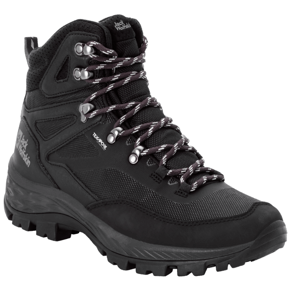 Originele Zwarte Heren Rebellie Gids Texapore Mid Jack Wolfskin