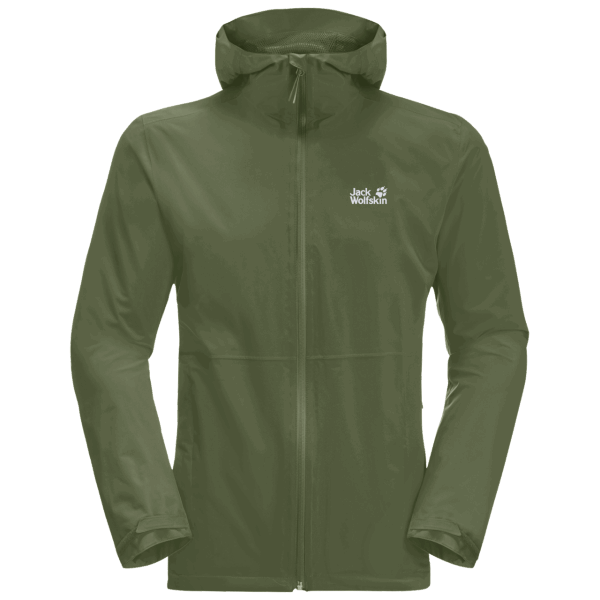 Heren Pack & Go Shell Greenwood Fashion Jack Wolfskin