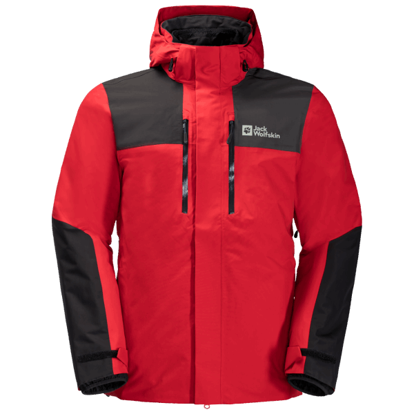 Herenjasper 3in1 Jack Adrenaline Red Jack Wolfskin Origin