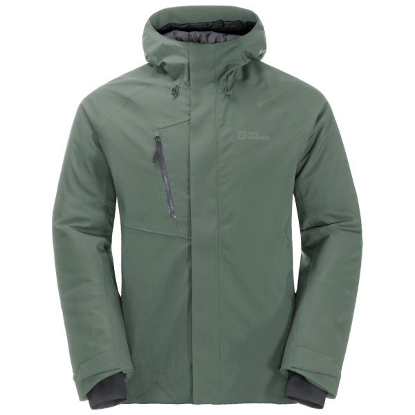 Heren Troposphere Geïsoleerde Jas Merk Jack Wolfskin Hedge Green