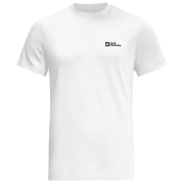Jack Wolfskin Wit Best Men's Essential T
