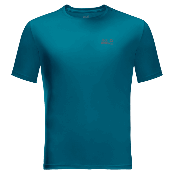 Jack Wolfskin Collectie Baltic Blue Heren Tech T