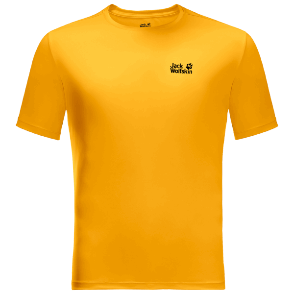 Potig Geel Xt Merken Jack Wolfskin Heren Tech T