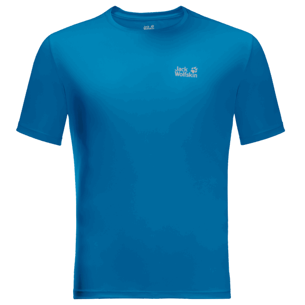 Nieuwe Heren Tech T Jack Wolfskin Blauw Pacific 1362