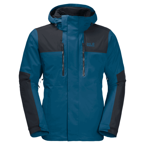 Merk Jack Wolfskin Donker Kobalt Jaspis 3in1 Heren