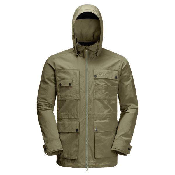 Beste Kaki Jack Wolfskin Herensafarijack Aan Het Meer