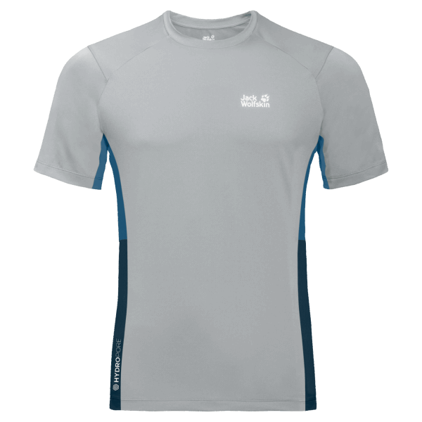 Jack Wolfskin Heren Narrows T Zilvergrijs Merk