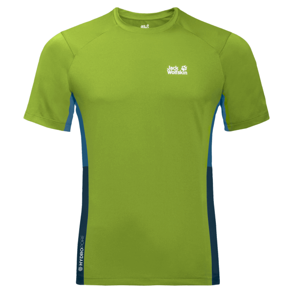 Jack Wolfskin Heren Narrows T Merken Spring Lime